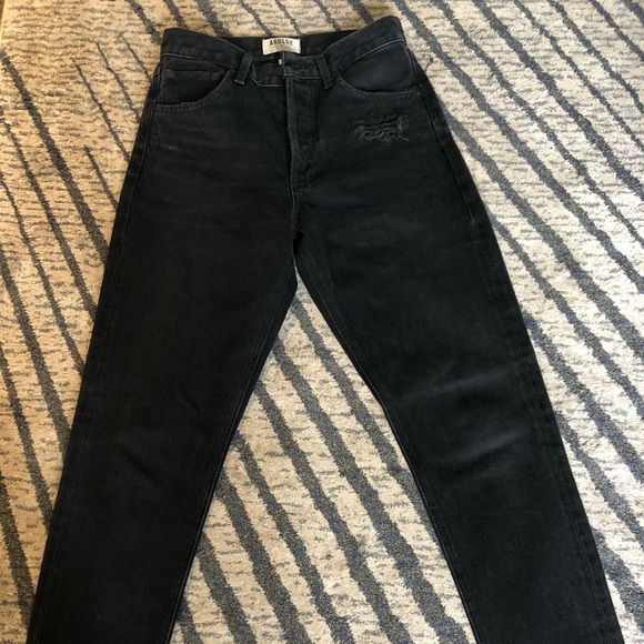 Agolde Jamie high rise classic cut off denim - Picture 2 of 4